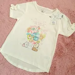 【新品・未使用】すみっコぐらし Tシャツ 140サイズ ホワイト