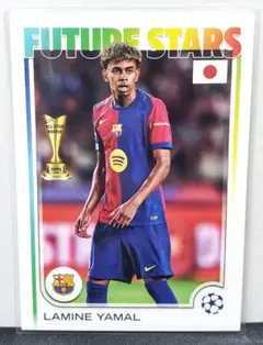 topps JAPAN 24/25　ヤマル　バルセロナ