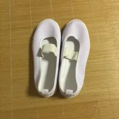 キッズ 上履き スクールシューズ ホワイト 19.0cm