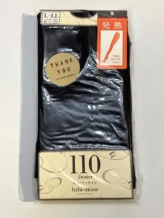 チュチュアンナ ￼ビューティタイツ 110デニール 黒 L-LLのサムネイル