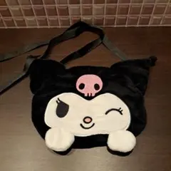 クロミ　ぬいぐるみポシェット　にこにこ　ガチャガチャ