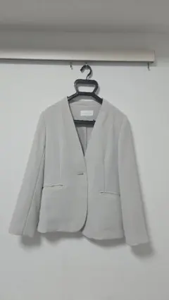 「GLOBAL WORK」 レディースノーカラージャケット Mサイズ