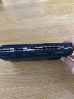 ブラック長財布　メンズ