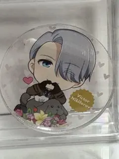 ユーリ‼︎!on ICE ヴィクトル　アクリルバッジ