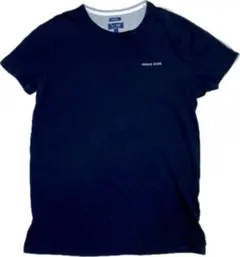 美品★アルマーニジーンズ♂コットンヴィンテージバックプリント＋ロゴ刺繍Tシャツ★のサムネイル