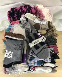 靴下　大量まとめ売り　レディース・キッズなど