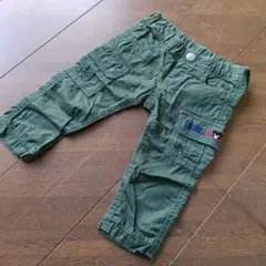 【DOUBLE.B】ダブルビー グリーン 長ズボン 80cm 男の子