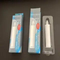 LEDキャンドル 火を使わないので安全【ジャンク品】灯としずく 2本セット