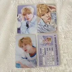 nct wish シオン シーグリ 2025 特典 トレカ セット