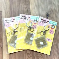 【即発、品薄】 アルバムキーホルダー MA-694 3個セット
