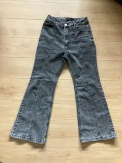 repipi armario グレー フレアパンツ M