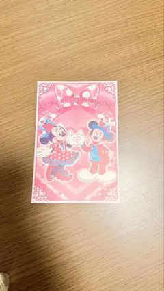 나*오様 ミッキー ミニー カード 東京ディズニーランド