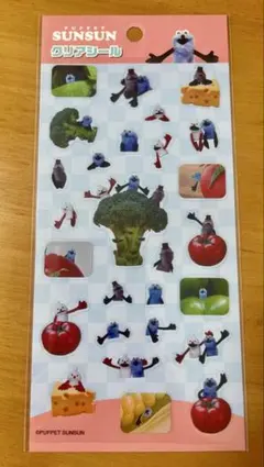 パペットスンスン　クリアシール