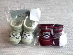 ベビー靴下 2足セット 新生児 7-9cm