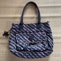 キプリング　幾何学模様のショルダーバッグ