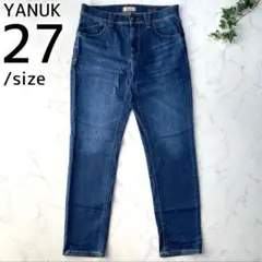 ヤヌーク ルース YANUK RUTH スリムテーパード デニムパンツ 27