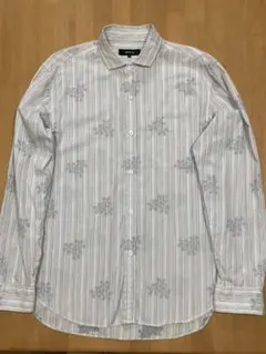 【COMME CA ISM】ストライプ長袖シャツ