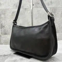 COACH コーチ　オールドコーチ　ワンショルダーバッグ　レザー　ブラック