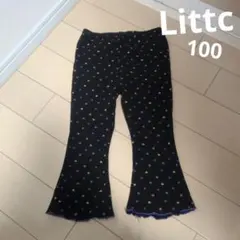 Littc ハート柄 フレアパンツ リトシー しまむら 100 長ズボン