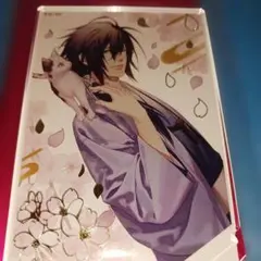 匿名＊薄桜商店 藤堂 アクスタ アクリルスタンド パール文カード 薄桜鬼 ★限定 匿名＊薄桜商店 藤堂 アクスタ アクリルスタンド パール文カード