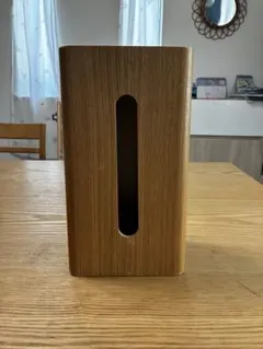 ティッシュケース　木製