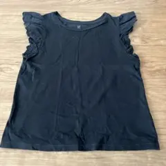 GAP Kids フリル袖 Tシャツ ブラックのサムネイル