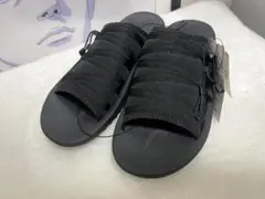 ユニクロC スライドサンダル 09ブラック XXL 28cm　UNIQLOC