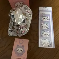 MINISO ちいかわ フェイスチェンジマスコット　　モモンガ　ステッカーセット