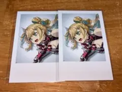 立伝都々 ランダムチェキ風カード2枚セット