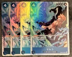 ワンピースカード THEBEST2 マルコ sr PRB02-008 4枚