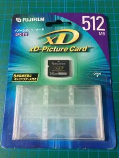 未開封 ピクチャーカード 512mb FUJIFILM
