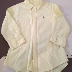 ラルフ・ローレン 長袖シャツ サイズ7 イエロー