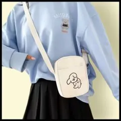 新品未開封 ショルダーバッグ 犬 かわいいミニショルダー 鞄
