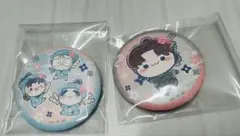 忍たま乱太郎 ふんわり桜もちぴこの段 缶バッジ＊乱太郎・きり丸・しんべヱ・利吉