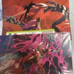 G賞クリアポスター■一番くじ　エヴァンゲリオン〜ヤマト作戦！〜