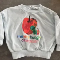 はらぺこあおむし　トレーナー　80 ベビーキッズ服