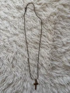 ゴールド 十字架 ネックレス ロング