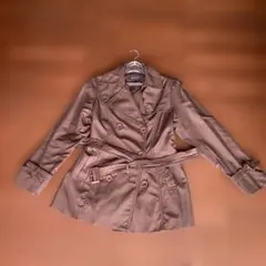 ブラウン トレンチコート Mサイズ