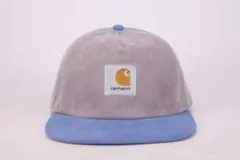 carhartt グレー コーデュロイキャップ
