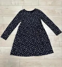 H&M 花柄 長袖ワンピース 122/128