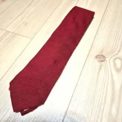 【超メルカリ市】THE SUIT COMPANY 赤 カシミヤ×ウールタイ