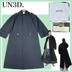 ✨新品未使用✨UN3D. ビッグディテールトレンチコート 構築的シルエット 黒