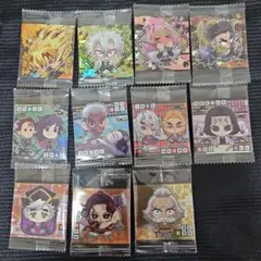 鬼滅の刃 ディフォルメシール　ウエハース　其ノ十四　11枚セット