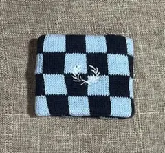 FRED PERRY フレッドペリー リストバンド チェック柄 ブルー