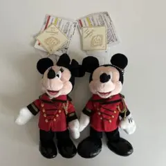 ディズニーランドホテル　ミッキー　ミニー　ぬいば