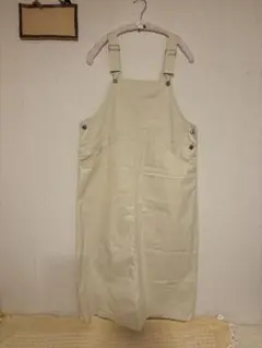 ベージュ サロペット スカート