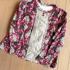 RAG MART 花柄 長袖カットソー 130