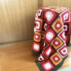 レトロブランケット　マルチカバー