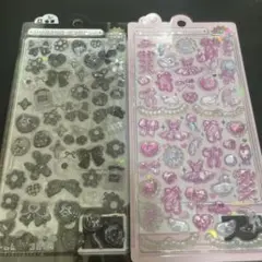 【正規品】ボンボンドロップシール　ガーリー　ブラック