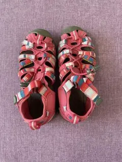 KEEN キッズ サンダル 19.5センチピンク